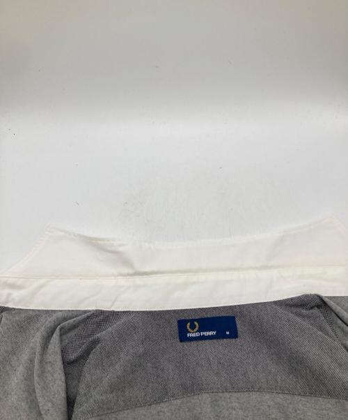 FRED PERRY（フレッドペリー）FRED PERRY (フレッドペリー) 半袖シャツ FZ1768 グレー サイズ:Mの古着・服飾アイテム