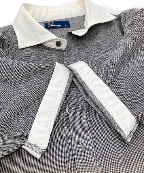 FRED PERRY（フレッドペリー）FRED PERRY (フレッドペリー) 半袖シャツ FZ1768 グレー サイズ:Mの古着・服飾アイテム