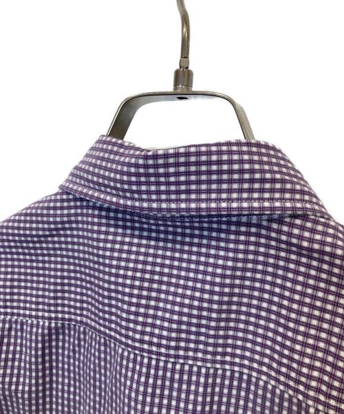 BURBERRY LONDON（バーバリーロンドン）BURBERRY LONDON (バーバリーロンドン) ギンガムチェックシャツ　A1M40-814-35 パープル サイズ:Mの古着・服飾アイテム