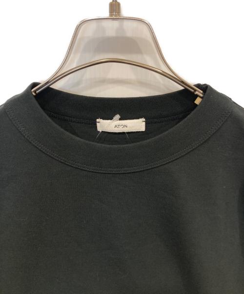 ATON（エイトン）ATON　 (エイトン) DRY COTTON JERSEY　8029385 ブラック サイズ:01(36) 未使用品の古着・服飾アイテム