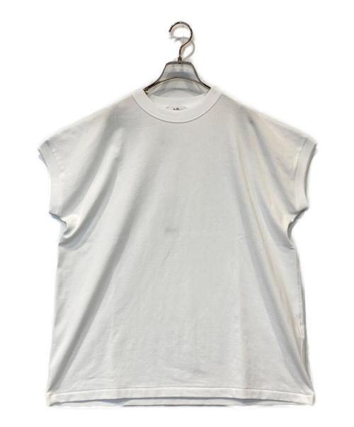 ATON（エイトン）ATON (エイトン) DRY COTTON JERSEY ドライ コットン ジャージー 8029385 ホワイト サイズ:1 未使用品の古着・服飾アイテム