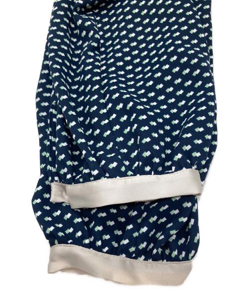 UNITED ARROWS（ユナイテッドアローズ）UNITED ARROWS (ユナイテッドアローズ) バイカラー パイピング ブラウス　1521-6-991348-9600 ネイビー サイズ:FREE 未使用品の古着・服飾アイテム