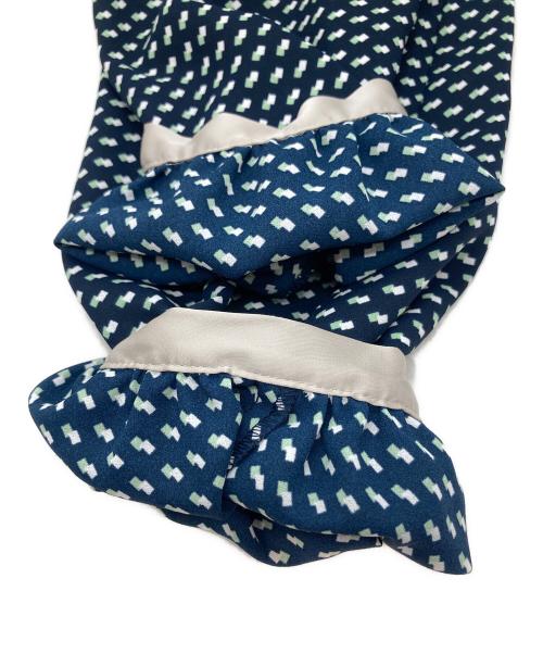 UNITED ARROWS（ユナイテッドアローズ）UNITED ARROWS (ユナイテッドアローズ) バイカラー パイピング ブラウス　1521-6-991348-9600 ネイビー サイズ:FREE 未使用品の古着・服飾アイテム