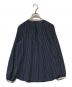 UNITED ARROWS (ユナイテッドアローズ) バイカラー パイピング ブラウス　1521-6-991348-9600 ネイビー サイズ:FREE 未使用品：6000円