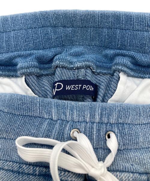 west point（ウエストポイント）west point (ウエストポイント) インディゴスウェット イージー パンツ　SLH-22AW001 インディゴ サイズ:Lの古着・服飾アイテム