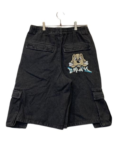 GALFY（ガルフィー）GALFY (ガルフィー) ダーティーカーゴショーツ 142069 ブラック サイズ:中型犬の古着・服飾アイテム