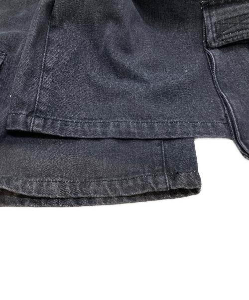 GALFY（ガルフィー）GALFY (ガルフィー) ダーティーカーゴショーツ 142069 ブラック サイズ:中型犬の古着・服飾アイテム