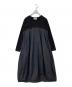 BEARDSLEY（ビアズリー）の古着「ドッキングマルワンピース　BEZ1021209A0002」｜ブラック