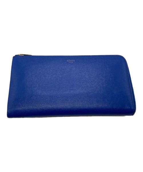 CELINE（セリーヌ）CELINE (セリーヌ) 長財布 S・TN・0145 ブルーの古着・服飾アイテム