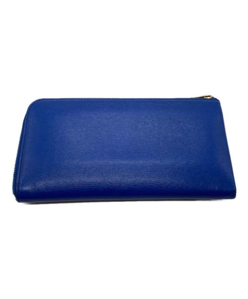 CELINE（セリーヌ）CELINE (セリーヌ) 長財布 S・TN・0145 ブルーの古着・服飾アイテム