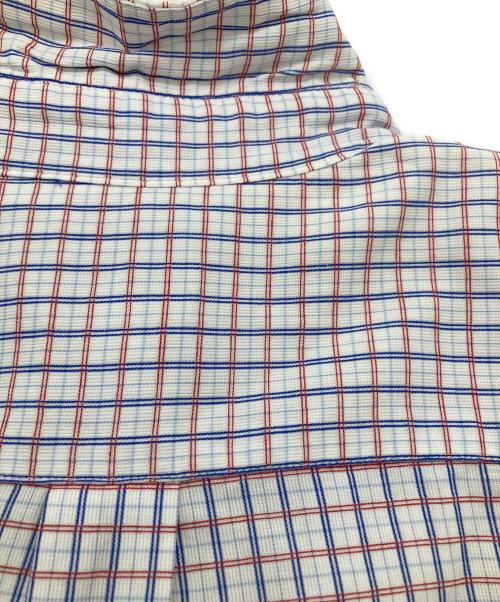 stussy（ステューシー）stussy (ステューシー) ロゴ刺繍シャツ ホワイト サイズ:Lの古着・服飾アイテム