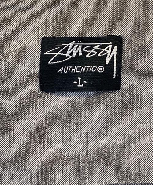 stussy（ステューシー）stussy (ステューシー) 長袖シャツ グレー サイズ:Lの古着・服飾アイテム
