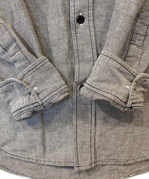 stussy（ステューシー）stussy (ステューシー) 長袖シャツ グレー サイズ:Lの古着・服飾アイテム