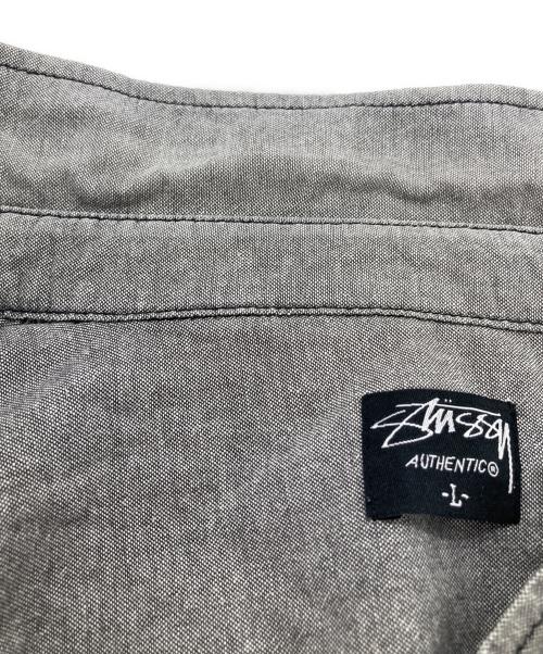 stussy（ステューシー）stussy (ステューシー) 長袖シャツ グレー サイズ:Lの古着・服飾アイテム
