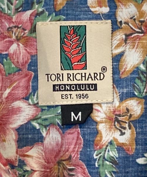 TORI RICHARD（トリリチャード）TORI RICHARD (トリリチャード) アロハシャツ ブルー サイズ:Mの古着・服飾アイテム