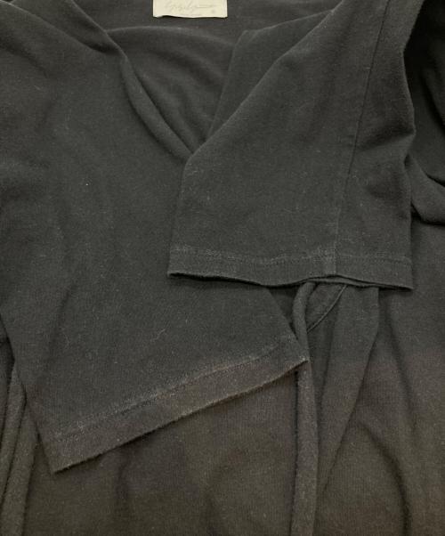 Yohji Yamamoto pour homme（ヨウジヤマモト プールオム）Yohji Yamamoto pour homme (ヨウジヤマモト プールオム) レイヤード風長袖カットソー HX-T50-086 ブラック サイズ:3の古着・服飾アイテム