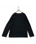 Yohji Yamamoto pour homme (ヨウジヤマモト プールオム) レイヤード風長袖カットソー HX-T50-086 ブラック サイズ:3：20000円