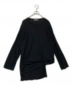 Yohji Yamamoto pour hommeヨウジヤマモト プールオム）の古着「長袖カットソー HZ-T78-999」｜ブラック