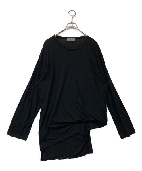 Yohji Yamamoto pour homme（ヨウジヤマモト プールオム）Yohji Yamamoto pour homme (ヨウジヤマモト プールオム) 長袖カットソー HZ-T78-999 ブラック サイズ:3の古着・服飾アイテム