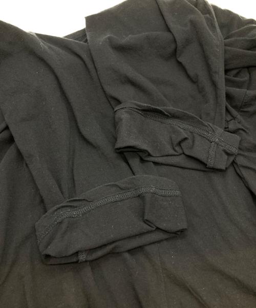 Yohji Yamamoto pour homme（ヨウジヤマモト プールオム）Yohji Yamamoto pour homme (ヨウジヤマモト プールオム) 長袖カットソー HZ-T78-999 ブラック サイズ:3の古着・服飾アイテム