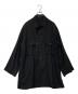 Yohji Yamamoto pour homme（ヨウジヤマモト プールオム）の古着「M-DOUBLE LEFT FRONT SHIRT BLOUSON エム ダブル レフト フロント シャツ ブルゾン HZ-Y03-220」｜ブラック