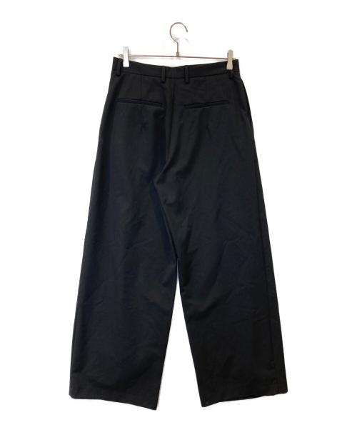 ZARA（ザラ）ZARA (ザラ) リラックスフィットプリーツパンツ ブラック サイズ:38の古着・服飾アイテム