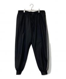 Y-3（ワイスリー）の古着「3S REF W CUF PT スリーストライプス リファインド ウール カフ パンツ IB0387」｜ブラック