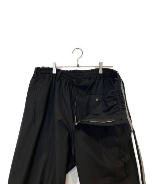 Y-3（ワイスリー）Y-3 (ワイスリー) 3S REF W CUF PT スリーストライプス リファインド ウール カフ パンツ IB0387 ブラック サイズ:Lの古着・服飾アイテム