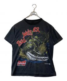 CHANGES（チェンジズ）の古着「Budweiser プリントTシャツ」｜ブラック