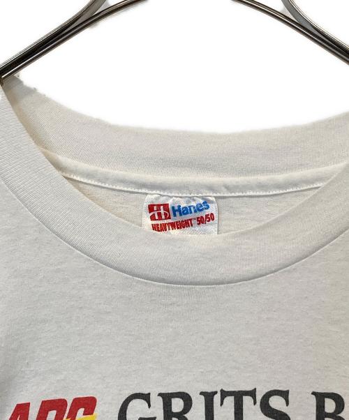 Hanes（ヘインズ）Hanes (ヘインズ) プリントTシャツ ホワイト サイズ:XLの古着・服飾アイテム