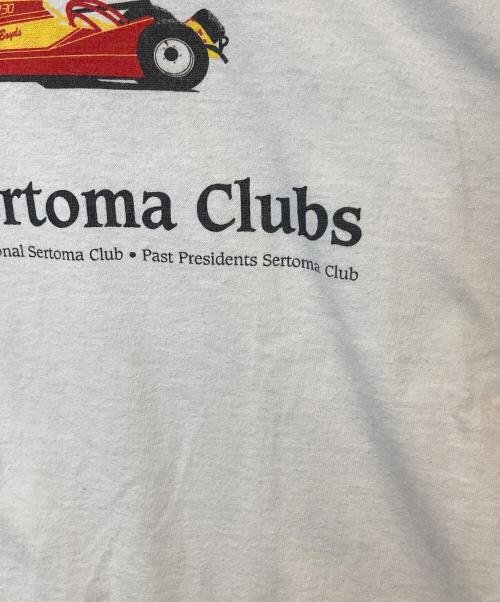 Hanes（ヘインズ）Hanes (ヘインズ) プリントTシャツ ホワイト サイズ:XLの古着・服飾アイテム