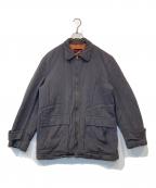 Buck Skein Joeバック スカイン ジョー）の古着「中綿入りギャバジンコート」｜グレー