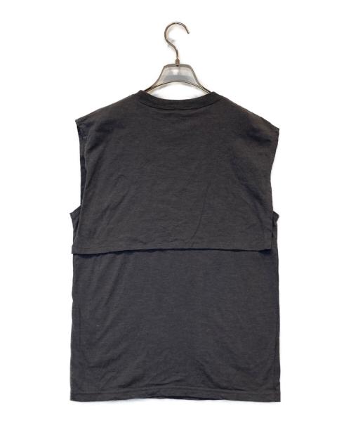 HYKE（ハイク）HYKE (ハイク) ノースリーブカットソー グレー サイズ:1の古着・服飾アイテム