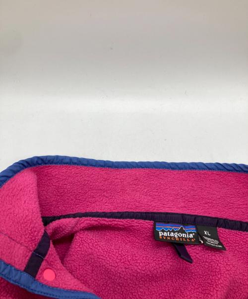 Patagonia（パタゴニア）Patagonia (パタゴニア) シンチラ スナップt ピンク サイズ:XLの古着・服飾アイテム