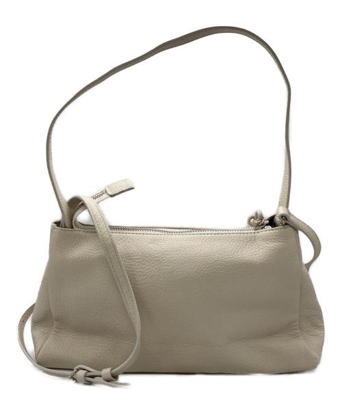 russet（ラシット）russet (ラシット) レザー2WAYショルダーバッグ RUZ1052322A0001 アイボリーの古着・服飾アイテム