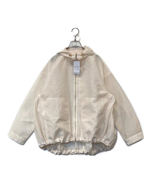 Noble（ノーブル）Noble (ノーブル) ミルキーシアーボリュームブルゾン 26011240102010 アイボリー サイズ:38の古着・服飾アイテム