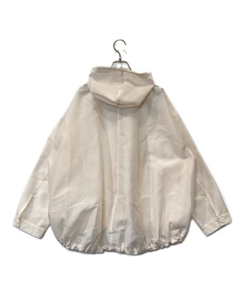 Noble（ノーブル）Noble (ノーブル) ミルキーシアーボリュームブルゾン 26011240102010 アイボリー サイズ:38の古着・服飾アイテム