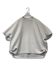 COGTHEBIGSMOKE（コグザビッグスモーク）の古着「HELLEN PENTAGON TOP ヘレン ペンタゴン トップ 10101-379-812-1」｜ライトグレー