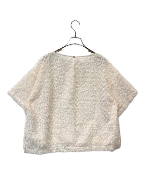 Spick and Span（スピック＆スパン）Spick and Span (スピック＆スパン) フェザーTブラウス 25051200221030 アイボリー サイズ:FREE 未使用品の古着・服飾アイテム