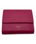 CELINE（セリーヌ）の古着「スモールトリフォールドウォレット U・AT・0129 U・TN・0149」｜ショッキングピンク