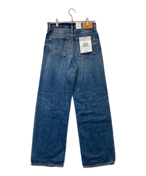 moussy（マウジー）moussy (マウジー) TENCEL(TM) DENIM ストレート 010JSA11-5281-1 インディゴ サイズ:27 未使用品の古着・服飾アイテム