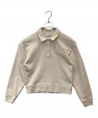 LACOSTEラコステ）の古着「スウェットポロシャツ　SF0351」｜アイボリー