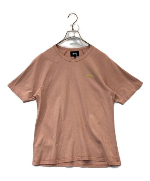 stussy（ステューシー）stussy (ステューシー) ラグランTシャツ 214434 ピンク サイズ:Sの古着・服飾アイテム