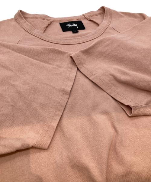 stussy（ステューシー）stussy (ステューシー) ラグランTシャツ 214434 ピンク サイズ:Sの古着・服飾アイテム
