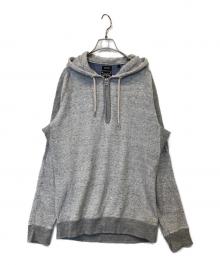 DIESEL（ディーゼル）の古着「サーマルプルオーバーパーカー」｜グレー