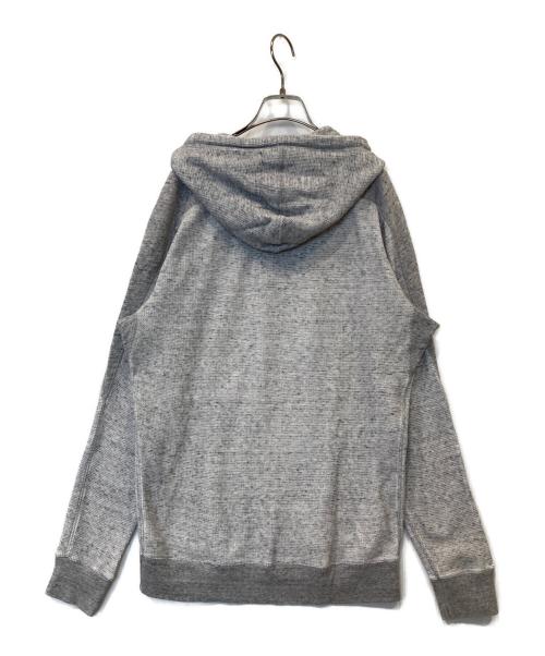 DIESEL（ディーゼル）DIESEL (ディーゼル) サーマルプルオーバーパーカー グレー サイズ:Lの古着・服飾アイテム