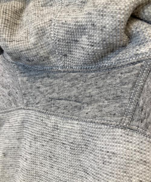 DIESEL（ディーゼル）DIESEL (ディーゼル) サーマルプルオーバーパーカー グレー サイズ:Lの古着・服飾アイテム