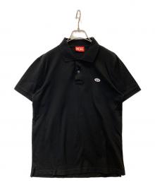 DIESEL（ディーゼル）の古着「T SMITH DOVAL PJ A03820 ポロシャツ」｜ブラック