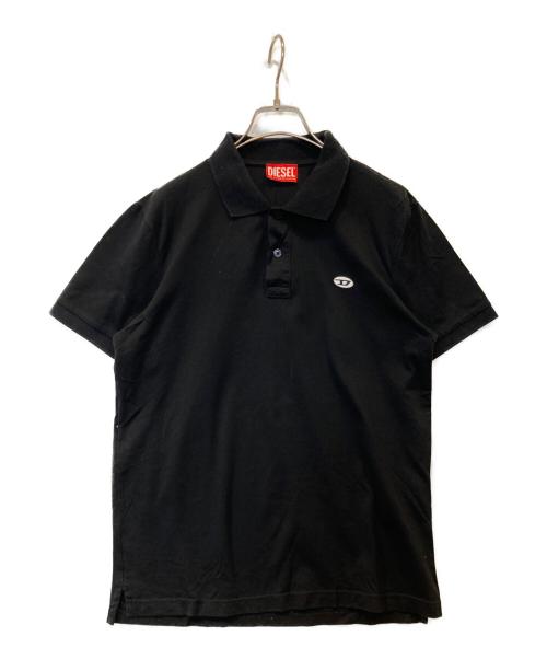 DIESEL（ディーゼル）DIESEL (ディーゼル) T SMITH DOVAL PJ A03820 ポロシャツ ブラック サイズ:XSの古着・服飾アイテム
