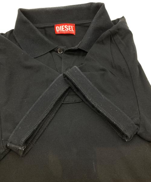 DIESEL（ディーゼル）DIESEL (ディーゼル) T SMITH DOVAL PJ A03820 ポロシャツ ブラック サイズ:XSの古着・服飾アイテム